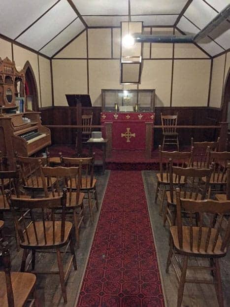 Boomtown Church Interior