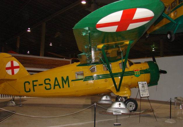 CF-Sam on exhibit at the WDM Moose Jaw
