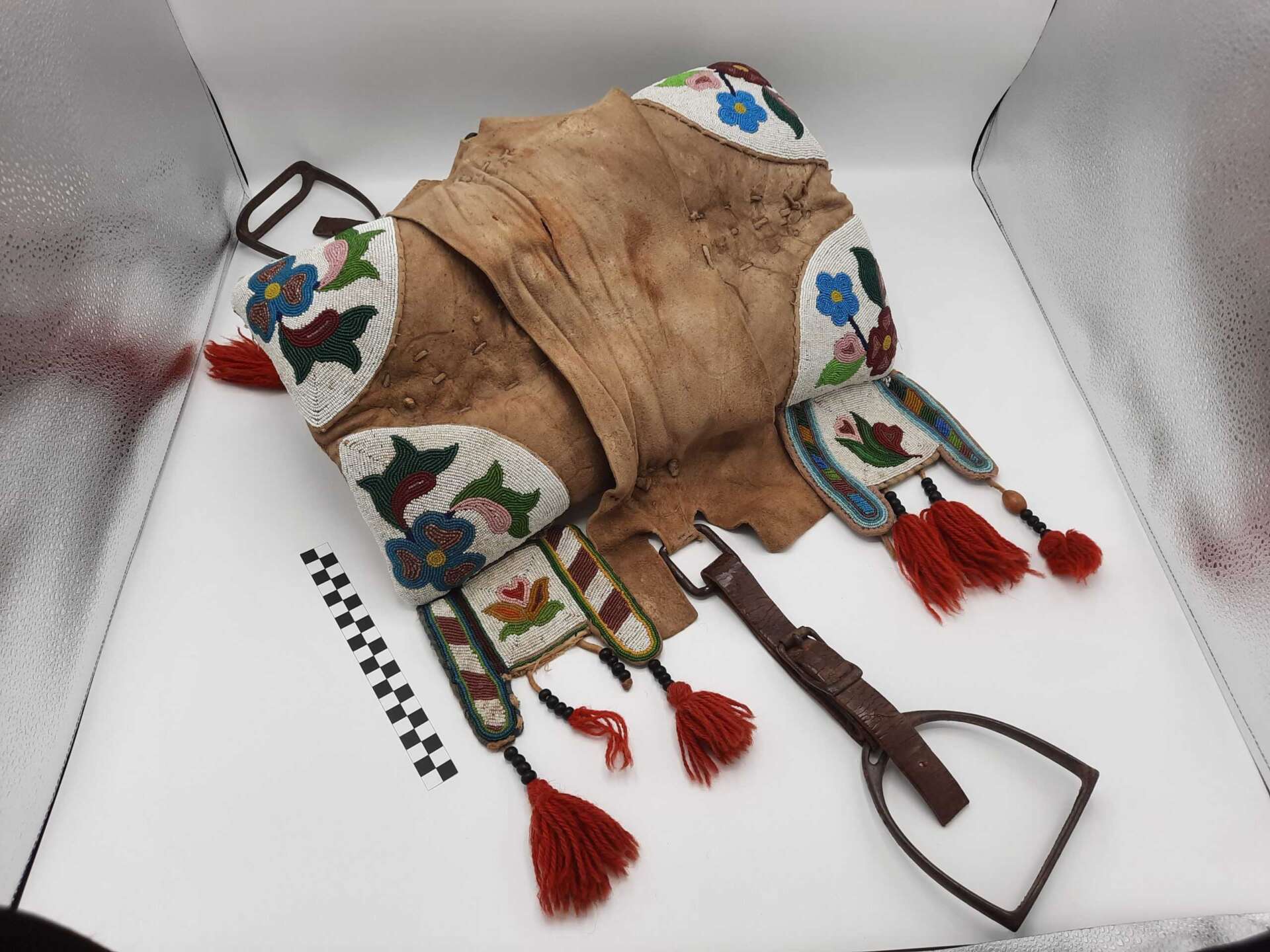 Metis beaded saddle